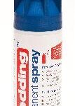 edding 5200 permanent spray - 200 ml - mat - gentiaanblauw