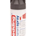 edding 5200 permanent spray - 200 ml - mat - antraciet
