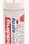 edding 5200 permanent spray - 200 ml - glans - verkeerswit