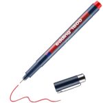 edding 1800 profipen - 0,1 mm - rood