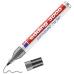 edding 3000 permanent marker - 1,5 tot 3 mm - grijs