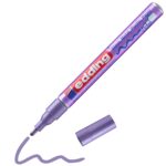 edding 751 lakmarker - glans - 1 tot 2 mm - violet metallic