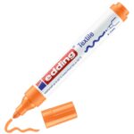 edding 4500 textile pen - 2 tot 3 mm - neon oranje