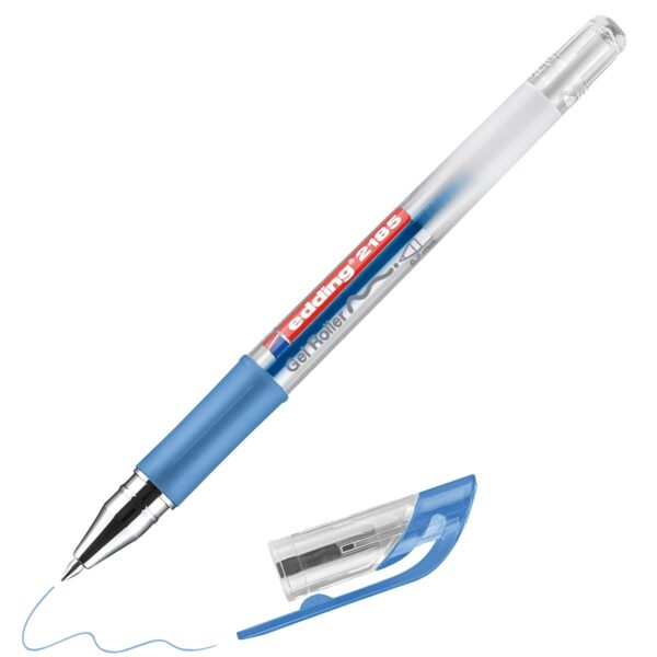 edding 2185 gelroller - 0,7 mm - blauw - Afbeelding 1