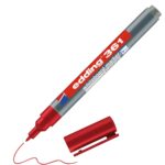 edding 361 whiteboard marker - 1 mm - rood