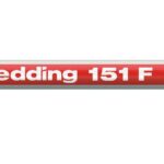 edding OHP markers niet-permanent 151F - rood