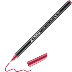 edding 1200 colour pen - 1 mm - karmijnrood