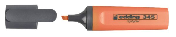 edding 345 highlighter - 2 tot 5 mm - oranje - Afbeelding 1