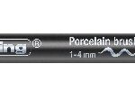 edding 4200 porcelain brushpen - 1 tot 4 mm - zwart