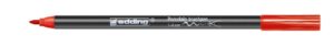 edding 4200 porcelain brushpen - 1 tot 4 mm - rood