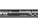 edding 4200 porcelain brushpen - 1 tot 4 mm - geel