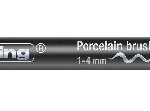 edding 4200 porcelain brushpen - 1 tot 4 mm - karmijnrood