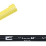 Tombow ABT Dual Brush Pen - 062 pale yellow
