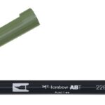 Tombow ABT Dual Brush Pen - 228 grey green