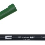Tombow ABT Dual Brush Pen - 249 hunter green