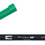 Tombow ABT Dual Brush Pen - 296 green