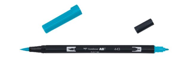 Tombow ABT Dual Brush Pen - 443 turquoise - Afbeelding 1