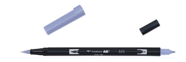 Tombow ABT Dual Brush Pen - 553 mist purple - Afbeelding 1