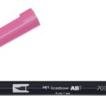 Tombow ABT Dual Brush Pen - 703 pink rose