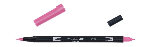Tombow ABT Dual Brush Pen - 703 pink rose - Afbeelding 1