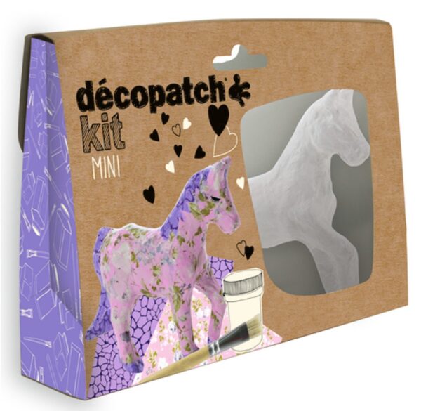 Décopatch mini-kit - paard - Afbeelding 1