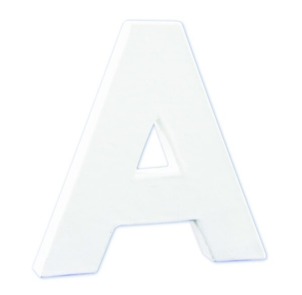 Décopatch - staande letter - 12 cm - A - Afbeelding 1
