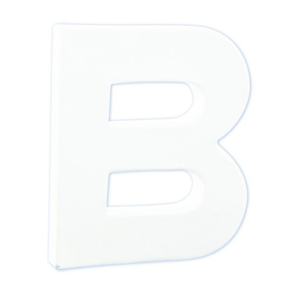 Décopatch - staande letter - 12 cm - B - Afbeelding 1
