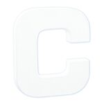 Décopatch - staande letter - 12 cm - C