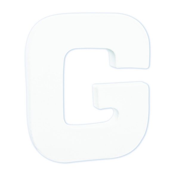 Décopatch - staande letter - 12 cm - G - Afbeelding 1