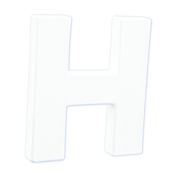 Décopatch - staande letter - 12 cm - H - Afbeelding 1