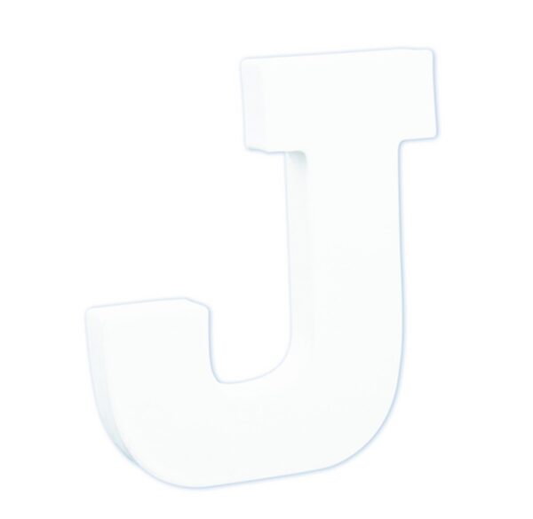 Décopatch - staande letter - 12 cm - J - Afbeelding 1