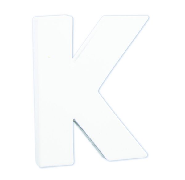 Décopatch - staande letter - 12 cm - K - Afbeelding 1