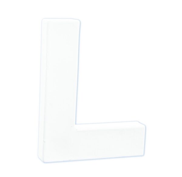 Décopatch - staande letter - 12 cm - L - Afbeelding 1