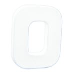 Décopatch - staande letter - 12 cm - O