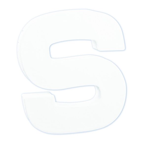 Décopatch - staande letter - 12 cm - S - Afbeelding 1