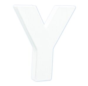 Décopatch - staande letter - 12 cm - Y