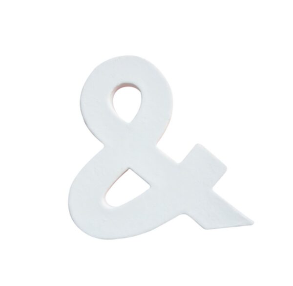 Décopatch - staand figuur - 12 cm - ampersand - Afbeelding 1