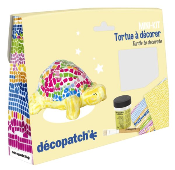 Décopatch mini-kit - schildpad - Afbeelding 1