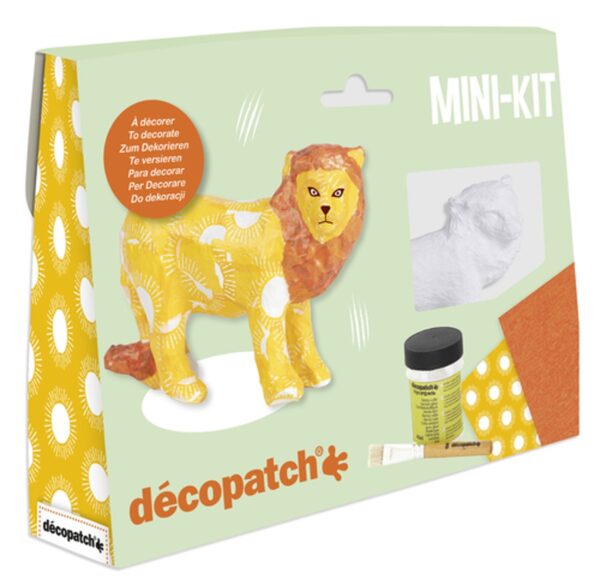 Décopatch mini kit - lion - Afbeelding 1