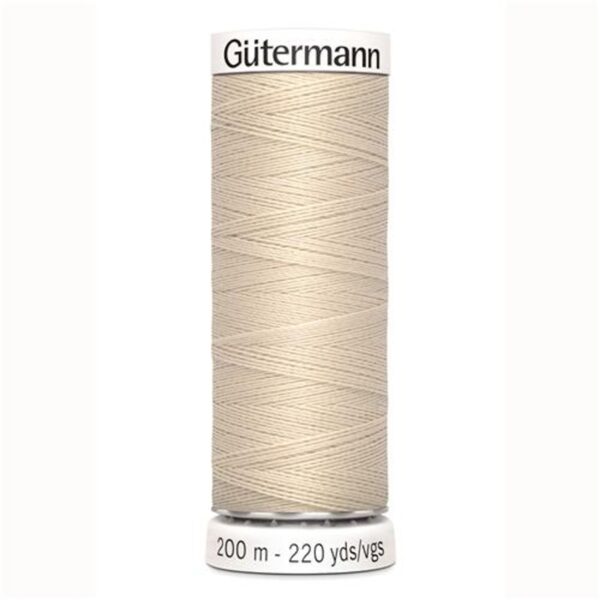Gütermann naaigaren - universeel - 169 crème - Afbeelding 1