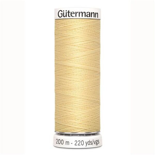 Gütermann naaigaren - universeel - 325 lichtgeel - Afbeelding 1