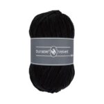 Durable Velvet garen - 100 gram - 325 zwart