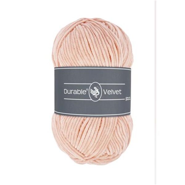 Durable Velvet garen - 100 gram - 2192 bleekroze - Afbeelding 1