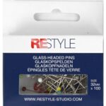 Restyle glaskopspelden - 100 stuks - 32 mm