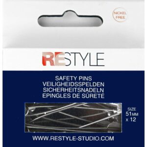 ReStyle veiligheidsspelden - 12 stuks - 51 mm