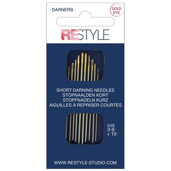 ReStyle stopnaalden kort - 10 stuks - #3-9 - Afbeelding 1