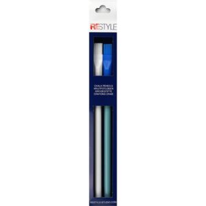 ReStyle krijtpotloden - wit/blauw