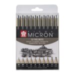 Sakura Pigma Micron fineliners - 10 stuks