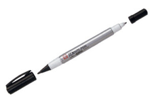 Sakura Identi permanent marker - dubbele punt - zwart