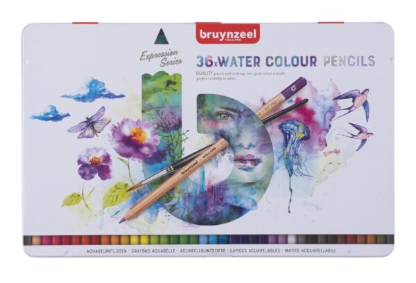 Bruynzeel Creatives - aquarelpotloden - 36 stuks - Afbeelding 1